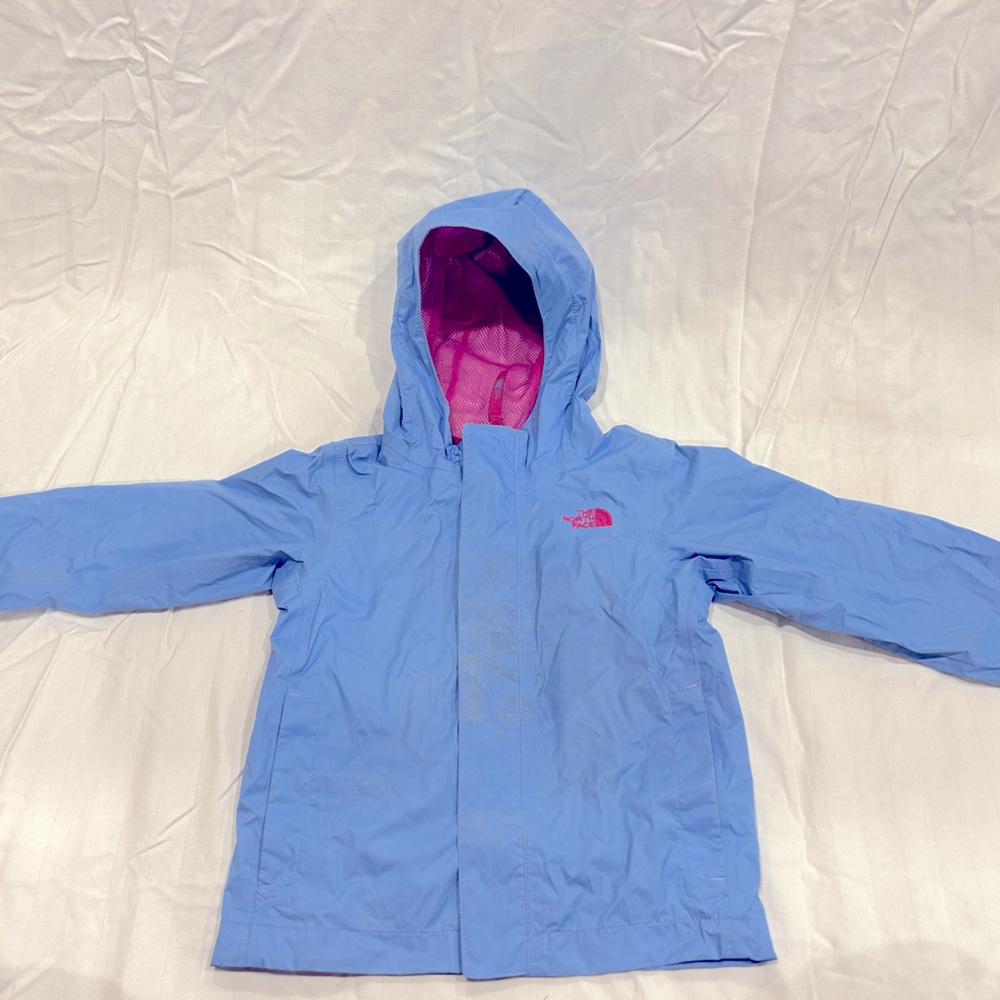 Northface toddler girls raincoat